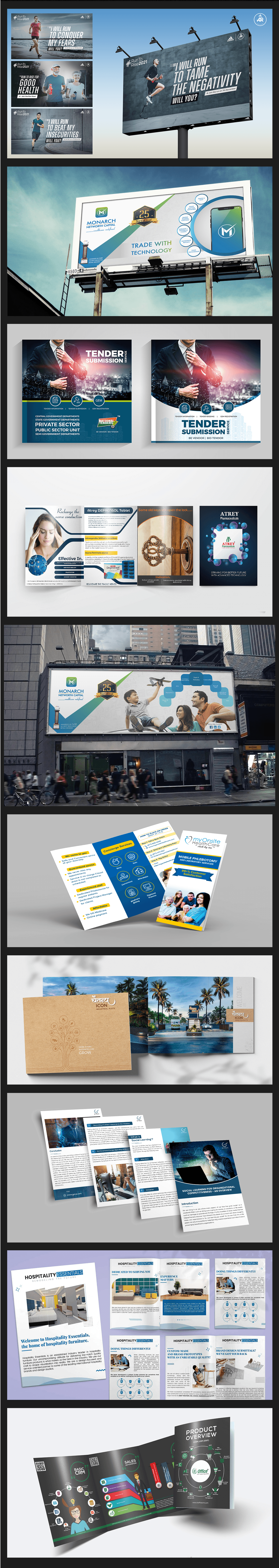 Print design work preview